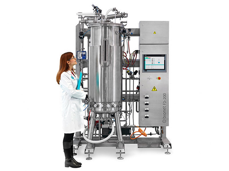 Industrial stainless steel bioreactor