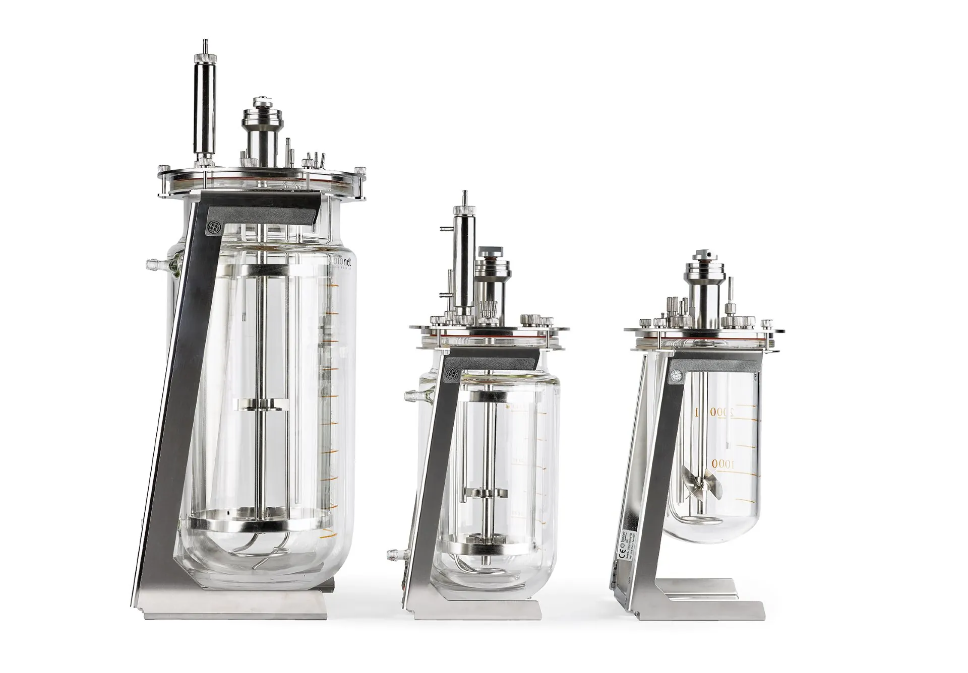 Interchangeable borosilicate vessels